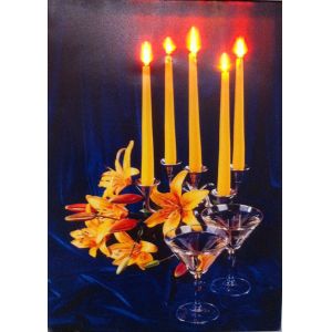 Cheap LCP-29 Frameless Painting Decoration Lighted Wall Art, LED Canvas decoration for sale