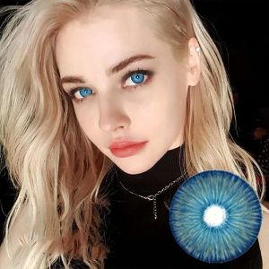 Big Eyes Cosplay Contacts Lenses Color New York Crazy With 0 Power