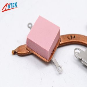 Silicone Thermal Conductive Pad Fiberglass Reinforce Thermal Insulation Sheet