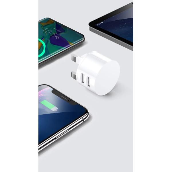 EU Plug Quick Charge Wall Charger Mobile Phone Charging Mini Adapter Travel Charger For IPhone FOB Port 40*37mm