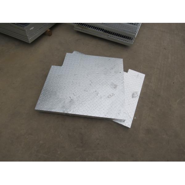 Galvanized Checker Diamond Plate Grating 3mm-6mm