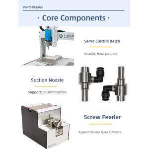 Touch Screen Panel Auto Screw Fastening Machine Screw Drive Robot