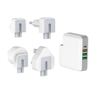 Foldable Plugs Multi Port USB Chargers
