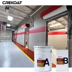 Quick-Dry Water-Based Epoxy Floor Coating with 5:1 Mix Ratio and 12 Months Shelf