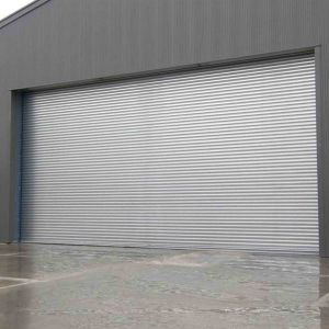 China Steel Galvanised Roller Shutter Doors , Automation Industrial Roller Garage Doors on sale