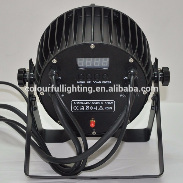 9X15W Silent IP65 RGBAW 5in1 Waterproof PAR LED Outdoor Flat PAR LED (7).JPG