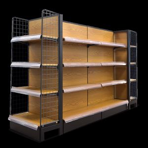 500mm 1.8M Grocery Storage Racks 80kg With Slatwall Backings Anchen Type