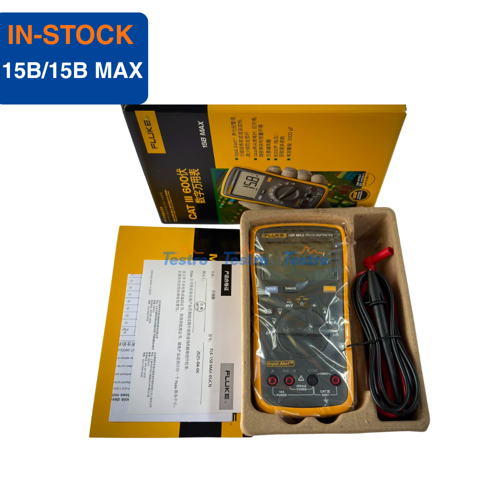 Buy cheap Fluke 15B+ / 15B MAX Digital Multimeter 1000V 10A 4000 6000 Counts Backlit LCD from wholesalers