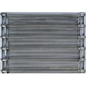 Metal Wire Mesh Heated Conveyor Belt , Transportion High Temperature Conveyor