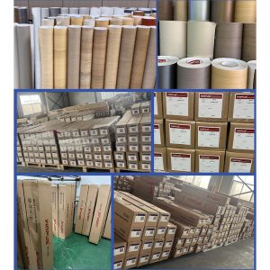 Marble Solid Color PVC Self Adhesive Film Width 1220mm Wooden Surface Finish