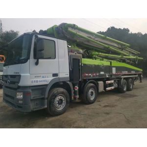 China Hydraulic Machining Process Zoomlion 56m Used Concrete Pump Heavy Equipment ZLJ5440THBBE on sale