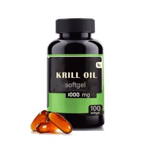 Cheap 500mg 1000mg Softgel Antarctic Omega 3 Krill Oil Capsules for Normal Preservation for sale