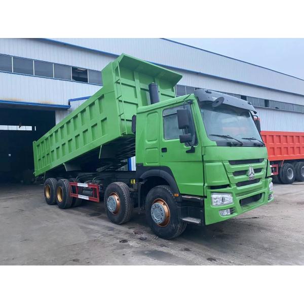 Quality Sinotruck HOWO 8*4 Heavy Dump Truck Left Hand in with 1 Year After-sales Service wholesale