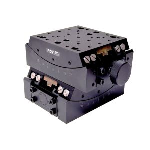 120mm×130mm Manual Goniometer Table Optical Angle Adjustment