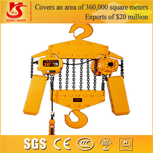Different Capacity 0.5-20Tons Chain Hoist Electric Chain Hoist