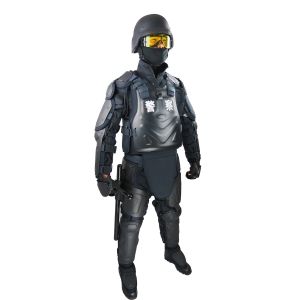 China Elbow Protection Anti Riot Suit With Bionic Structure , Police Riot Control Suit on sale