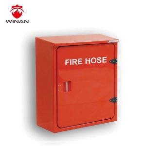 Single Jacket Hose Recessed Fire Hose Reel Cabinet For Fire Extinguisher