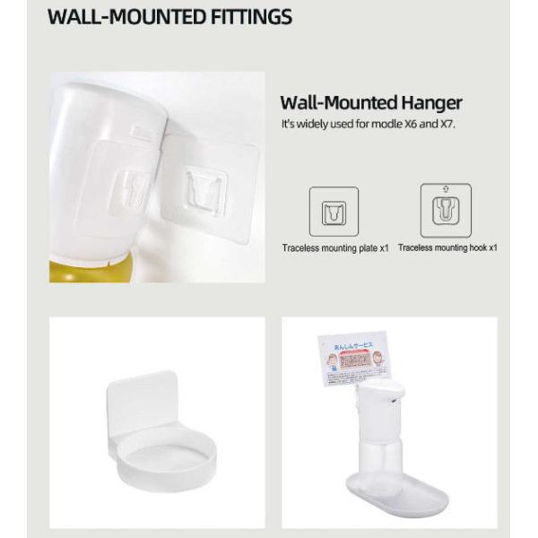 OEM Plastic Bathroom Accessories Sets Leakproof Soap Dispenser Holder