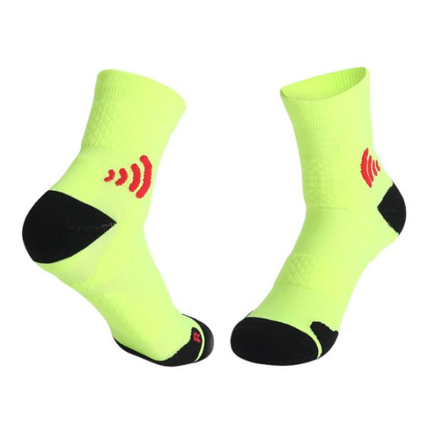 Quality Colorful Polyester Jacquard Pattern Custom Sports Socks Basketball Crew Knitted wholesale