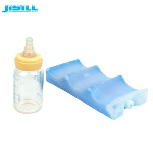 Eco Friendly 3 Waves Shape Breast Milk Ice Pack Frozen Ice Packs For Food