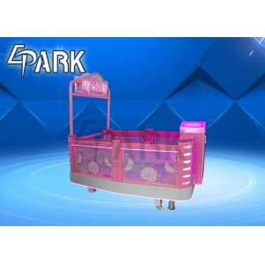 300W Amusement Game Machines , Coin Pusher Happy Stepping Pink Initial D Arcade