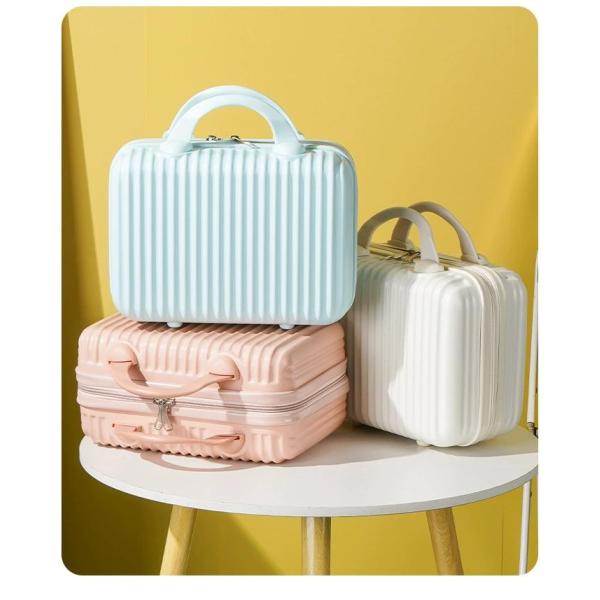 Travel luggage Sets, cosmetic case set, Scratch-Resistant And Wear-Resistant PVC Material, Large Capacity luggage(includes 14/20-inch)