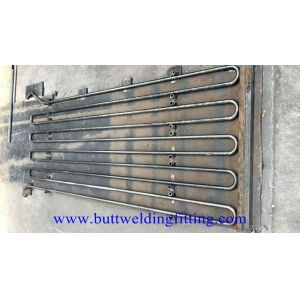 ASTM A182 F304L Stainless Steel Seamless Pipe U - Type Boiler Tube For Air
