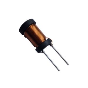 Ferrite DR Core Radial Leaded Inductors Enameled Copper Shrinkable Tube DC