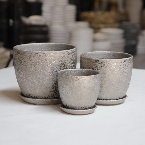 Simple Ceramic Pots High Durability For Garden Plants And Succulents