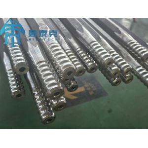 Carburized Hexagonal Body Thread Drill Rod with R32-R28 Thread and 2400mm Length for Rock Drilling