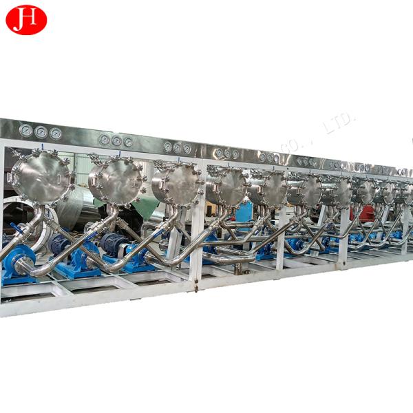 Hydration Cassava Starch Processing Equipment Milk Dewatering
