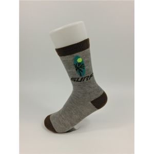 Cheap Antibacterial Fabrics Kids White Socks Different Patterns Found Make To Order for sale