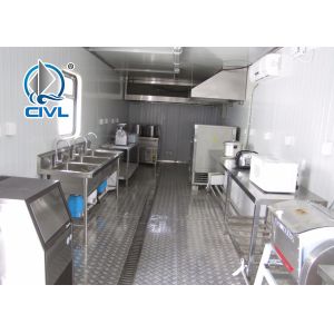 Moisture Proof Prefabricated shopping mall building , Prefabricated Container