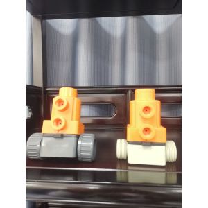 Durable DN12 Plastic Diaphragm Valve FC FO DA PVC-C PN10Bar Anti Corrosion