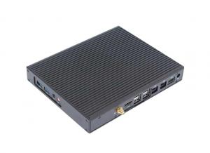 China DIN Rail Industrial Embedded Box PC SATA3.0 M-SATA Dual LAN DC9-36V Input on sale