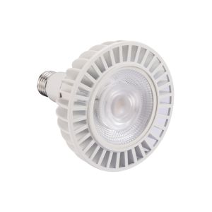 Teco PAR38 FIN LED Bulbs Dimmable 2700k Very Warm White 24 Degree Beam Angle