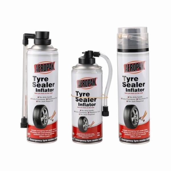 Quality Tinplate Can Tyre Sealer Inflator Emergency Repair Aeropak 450ml wholesale