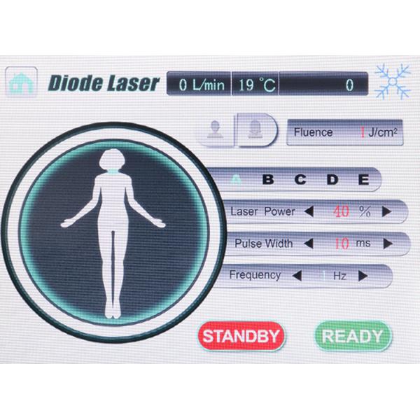 Custom Portable 808nm Diode Laser Hair Removal Machine For Face And Body