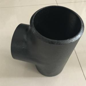 China ASME B16.9 Reducing Tee Pipe Fitting SCH40 ASTM A23 WPB on sale
