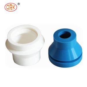 Excellent Rebound Resistance Blue Color Custom Mold Silicone Rubber Bushing