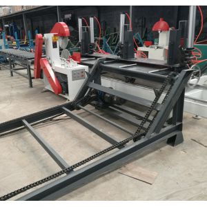 Computer automatic Twin Blades Circular Saw /Wood Sliading Table Circular