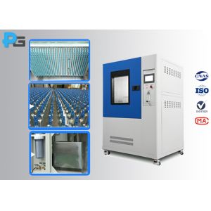 High Accuracy Filter Rain Test Chamber 0.4mm Nozzle IEC60529 IPX12 With PLC
