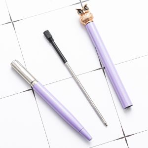 2022 Popular Custom Logo Owl Ballpoint Pen with Fast Shipping and Gel Pen