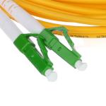 Cusomized Color Simplex Patch Cord , 2.0mm LSZH E2000 APC Patch Cord