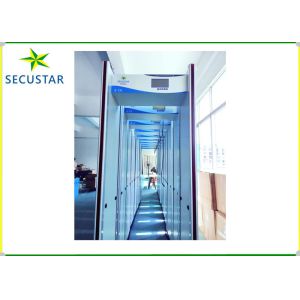 China Sound And Led Alarm Walk Through Body Scanner 24 Zone With Dangerous Metal Object Detection on sale China Sound And Led Alarm Walk Through Body Scanner 24 Zone With Dangerous Metal Object Detection on sale