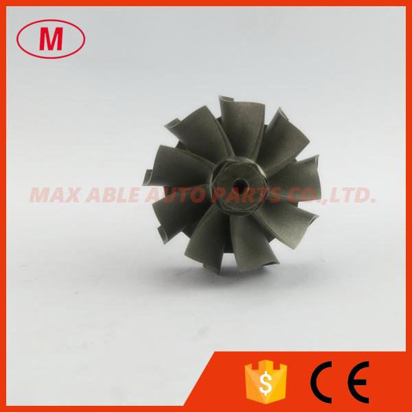 Quality GT17 434533-0053 9 blades turbo wheel/turbine wheel& shaft/turbine shaft wheel for turbocharger wholesale