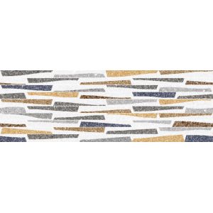 Rectangular Size Decorative Ceramic Tile Light And Dark Pattern Design