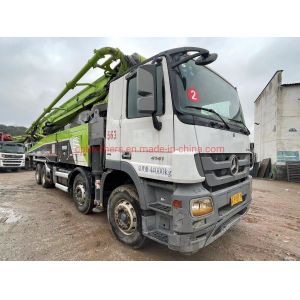 Low Zoomlion 2018 Concrete Pump with Benz Chassis Used in Machining Process