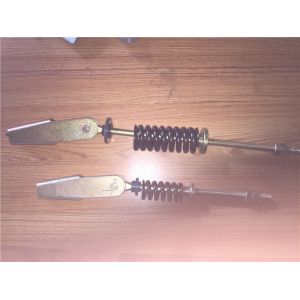 DIN 43148 Elevator Accessories / Wire Rope Wedge Socket Zinc Plated Surface