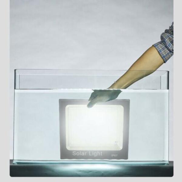 Quality 3000lm Waterproof Solar Flood Garden Lights ABS Motion Sensor LED Outdoor Projector wholesale